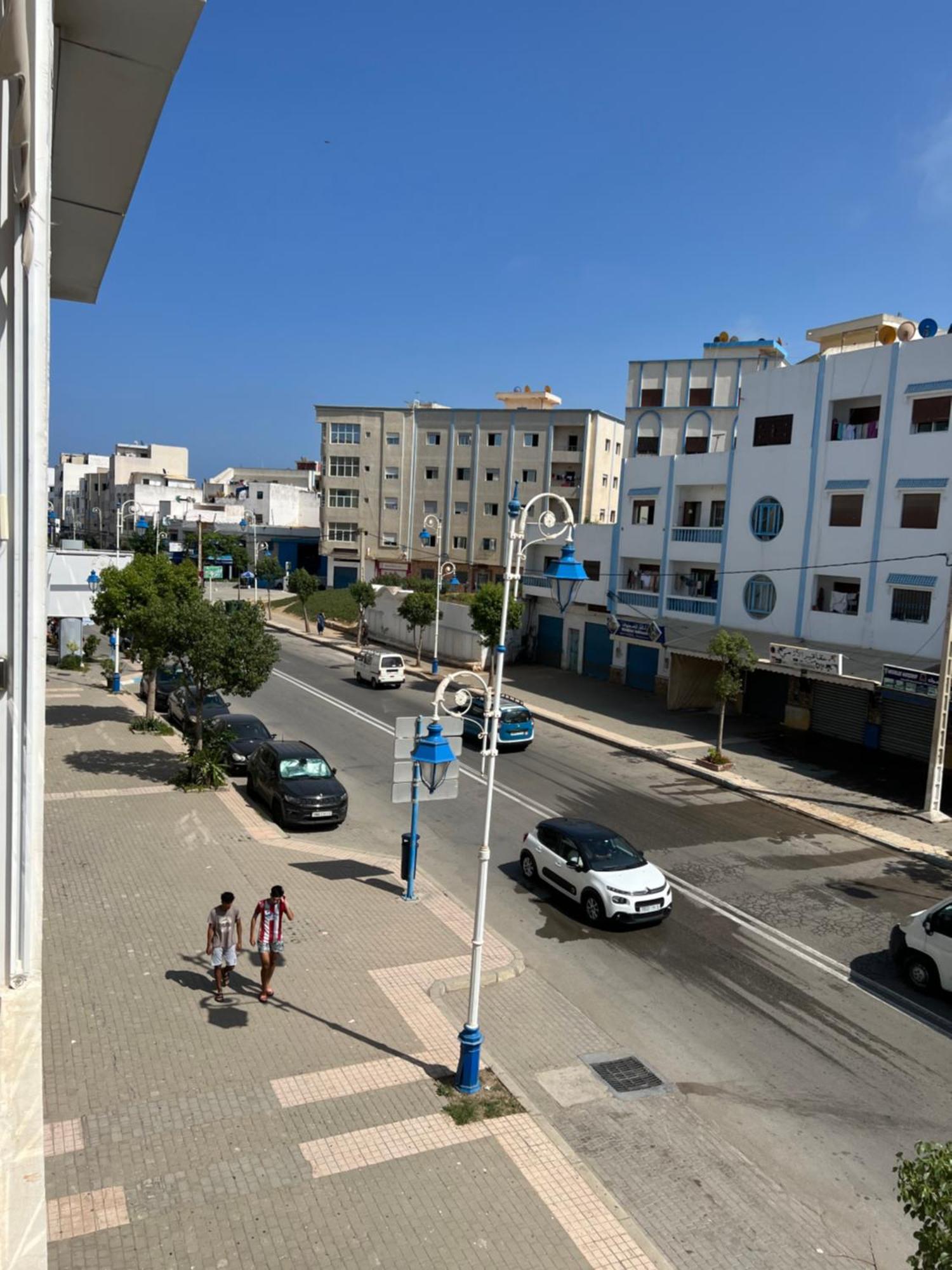 Modern Apartment In The Downtown Martil Luaran gambar