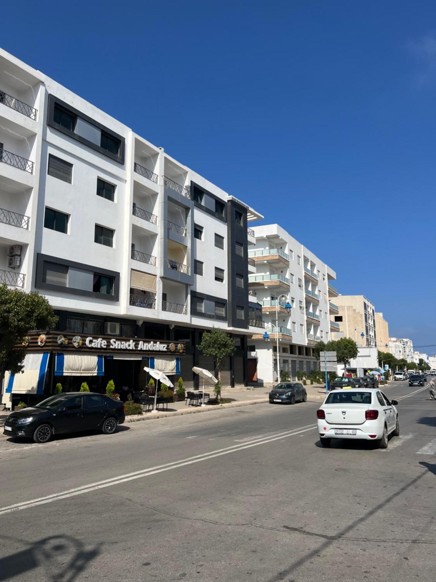Modern Apartment In The Downtown Martil Luaran gambar